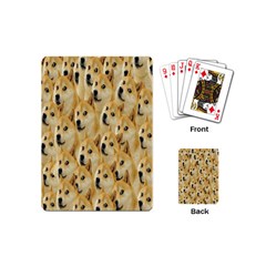 Face Cute Dog Playing Cards (Mini) 