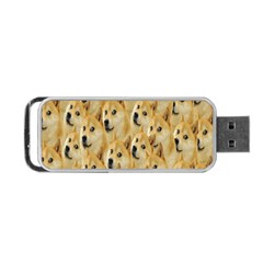 Face Cute Dog Portable USB Flash (One Side)