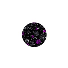 Purple mind 1  Mini Buttons