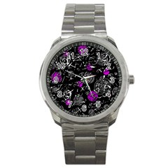 Purple mind Sport Metal Watch