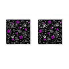 Purple mind Cufflinks (Square)