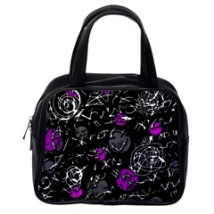 Purple mind Classic Handbags (One Side)