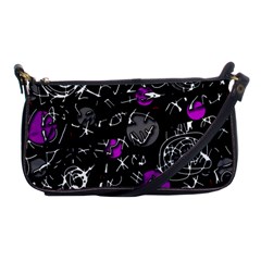 Purple mind Shoulder Clutch Bags