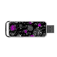 Purple mind Portable USB Flash (Two Sides)