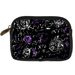 Abstract Mind - Purple Digital Camera Cases by Valentinaart