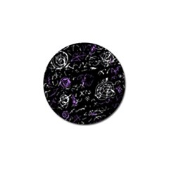 Abstract Mind - Purple Golf Ball Marker by Valentinaart