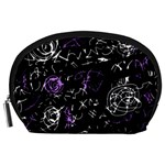 Abstract mind - purple Accessory Pouches (Large)  Front