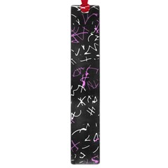 Abstract Mind - Magenta Large Book Marks by Valentinaart