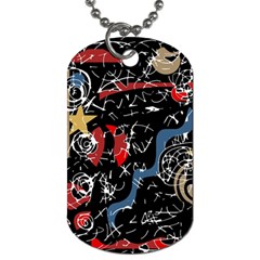 Confusion Dog Tag (two Sides) by Valentinaart