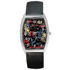 Confusion Barrel Style Metal Watch