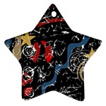 Confusion Star Ornament (Two Sides)  Front