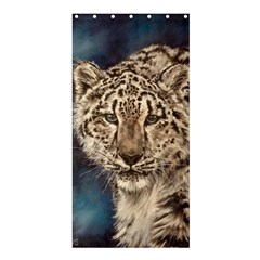 Snow Leopard Shower Curtain 36  x 72  (Stall) 
