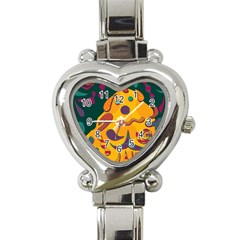 Candy Man 2 Heart Italian Charm Watch by Valentinaart