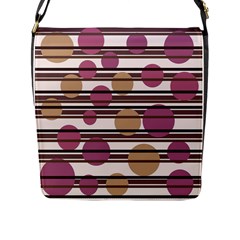 Simple Decorative Pattern Flap Messenger Bag (l)  by Valentinaart