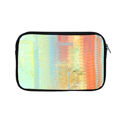 Unique Abstract In Green, Blue, Orange, Gold Apple Macbook Pro 13  Zipper Case