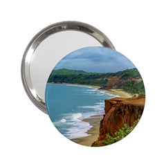 Aerial Seascape Scene Pipa Brazil 2 25  Handbag Mirrors by dflcprints