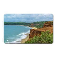 Aerial Seascape Scene Pipa Brazil Magnet (rectangular) by dflcprints