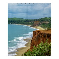 Aerial Seascape Scene Pipa Brazil Shower Curtain 60  X 72  (medium)  by dflcprints