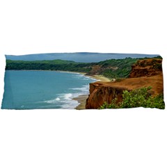 Aerial Seascape Scene Pipa Brazil Body Pillow Case Dakimakura (two Sides) by dflcprints