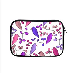 Flowers And Birds Pink Apple Macbook Pro 15  Zipper Case by Valentinaart