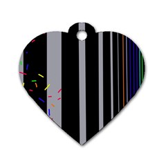 Harmony Dog Tag Heart (two Sides)