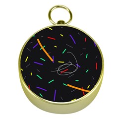 Colorful Beauty Gold Compasses by Moma