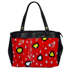 Rainy Day - Red Office Handbags