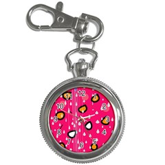 Rainy Day - Pink Key Chain Watches by Moma