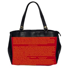 Writing Grace Office Handbags (2 Sides)  by MRTACPANS