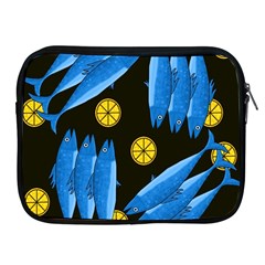 Mackerel Meal Apple Ipad 2/3/4 Zipper Cases by Valentinaart