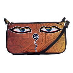 Face Eye Shoulder Clutch Bags