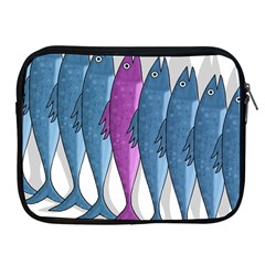 Mackerel Miltary Apple Ipad 2/3/4 Zipper Cases by Valentinaart