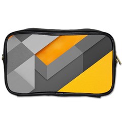 Marshmallow Yellow Toiletries Bags