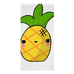 Kawaii Pineapple Shower Curtain 36  X 72  (stall)  by CuteKawaii1982