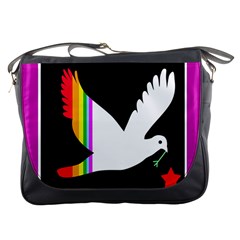 Bird Messenger Bags by Valentinaart