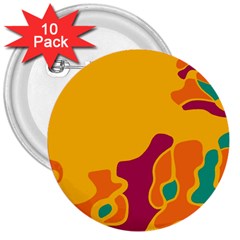 Colorful creativity 3  Buttons (10 pack) 