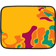 Colorful creativity Fleece Blanket (Mini)