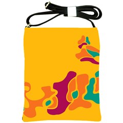 Colorful creativity Shoulder Sling Bags