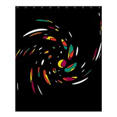 Colorful Twist Shower Curtain 60  X 72  (medium)  by Valentinaart