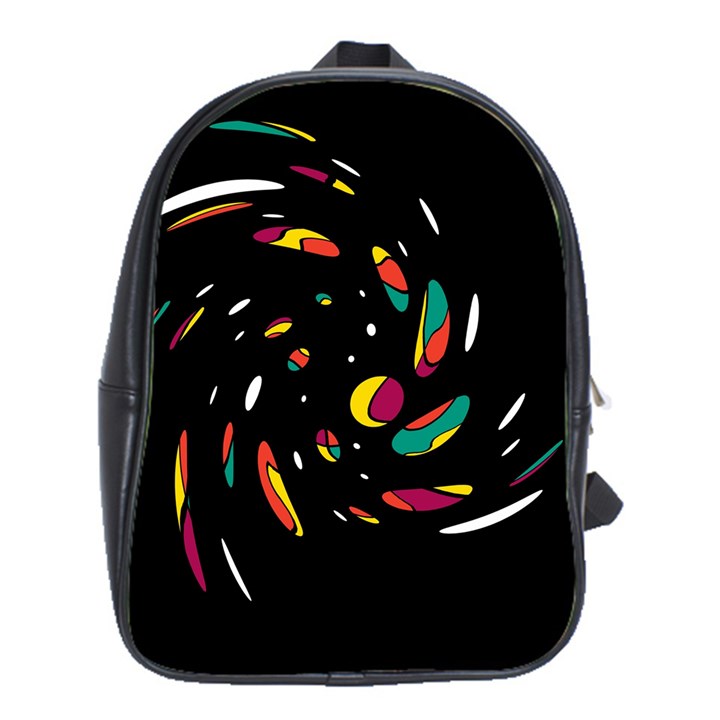 Colorful twist School Bags (XL) 