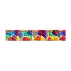 Abstract Sunrise Flano Scarf (mini) by Valentinaart