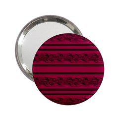 Red barbwire pattern 2.25  Handbag Mirrors