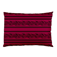 Red barbwire pattern Pillow Case