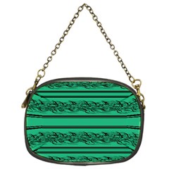 Green Barbwire Chain Purses (one Side)  by Valentinaart