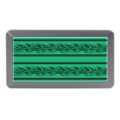 Green Barbwire Memory Card Reader (mini) by Valentinaart