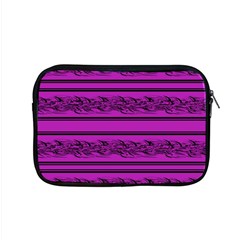 Magenta Barbwire Apple Macbook Pro 15  Zipper Case by Valentinaart