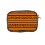 Orange barbwire pattern Coin Purse Back