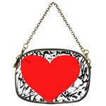 Red Valentine 2 Chain Purses (Two Sides)  Front