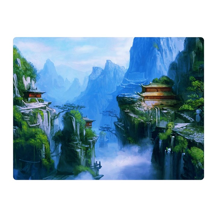 Fantasy nature Double Sided Flano Blanket (Mini) 