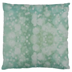 Light Circles, Mint Green Color Standard Flano Cushion Case (two Sides) by picsaspassion